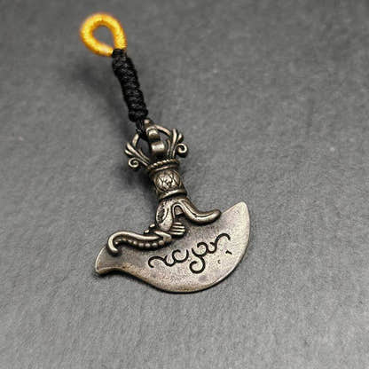 Kartika Amulet - Tibetan Buddhist amulet, view 8