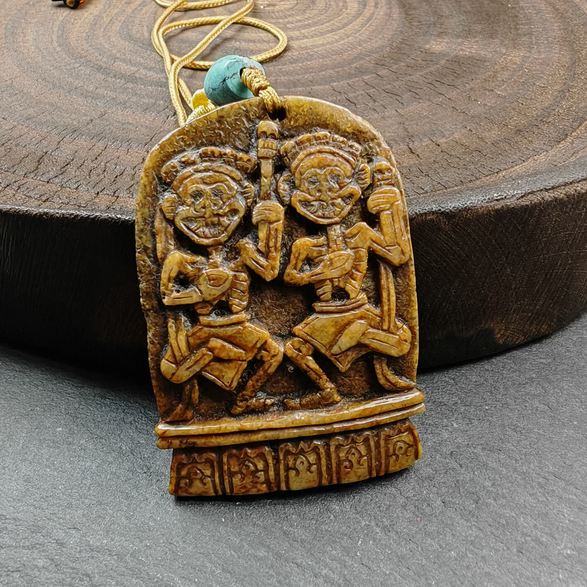 amulet Garuda - Tibetan Buddhist amulet, view 8