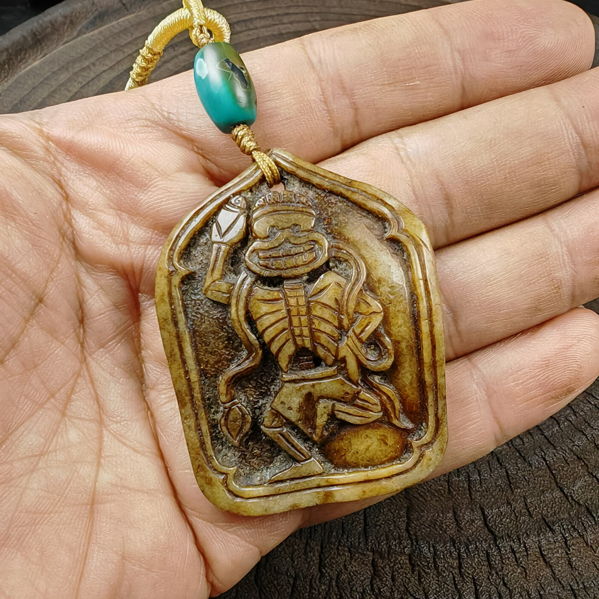 amulet Garuda - Tibetan Buddhist amulet, view 5