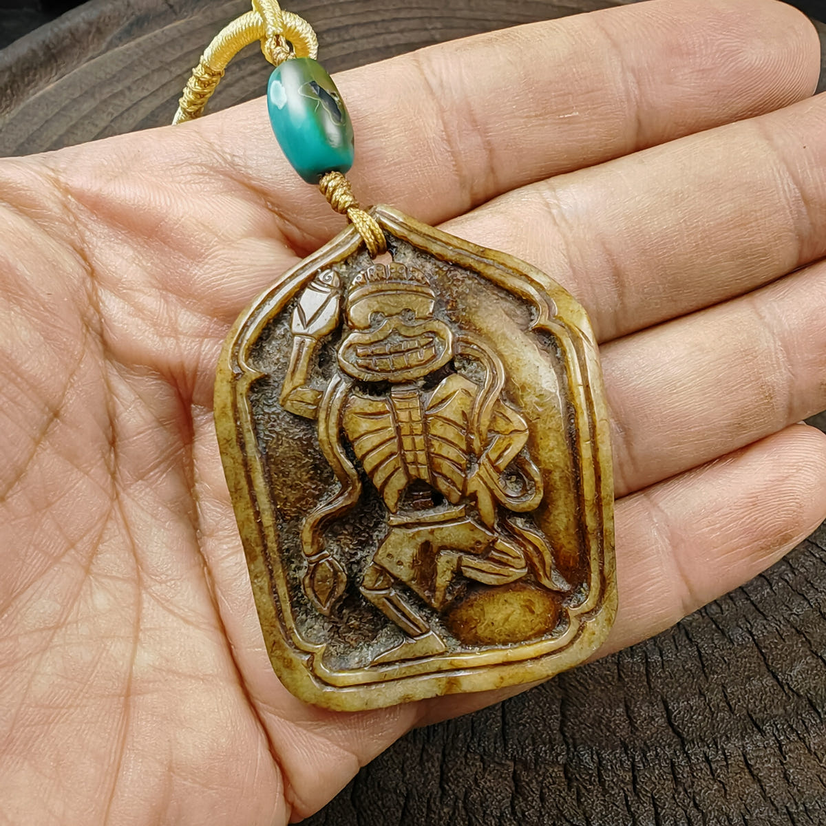 amulet Garuda - Tibetan Buddhist amulet, view 5