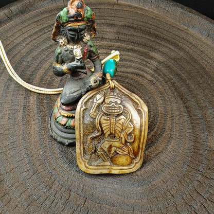 amulet Garuda - Tibetan Buddhist amulet, view 7