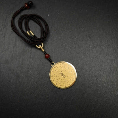 Mantra Charm of Lion-faced Dakini/Simhamukha Amulet - Tibetan Buddhist amulet, view 6