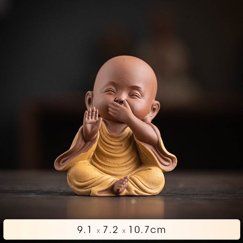 Purple Sand Meditation Buddha Statues - Tibetan Buddhist statue, view 25
