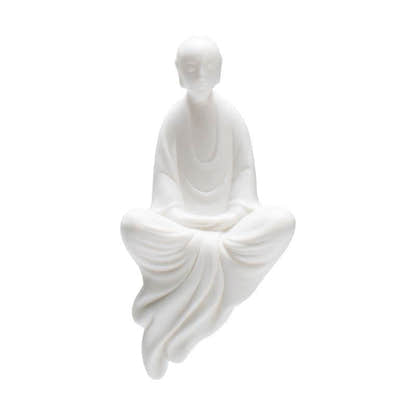 White Porcelain Buddha Statue - Tibetan Buddhist statue, view 5