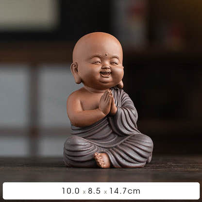 Purple Sand Meditation Buddha Statue - Tibetan Buddhist statue, view 21