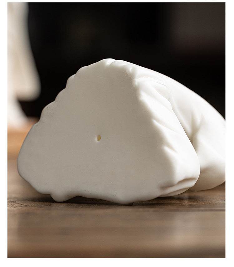 White Porcelain Meditation Buddha Statues - Tibetan Buddhist statue, view 10
