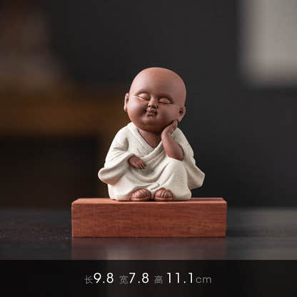 Purple Sand Meditation Buddha Statues - Tibetan Buddhist statue, view 33