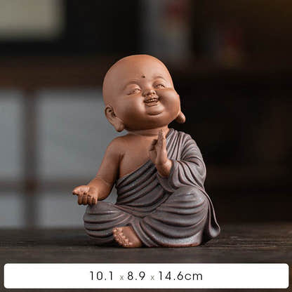 Purple Sand Meditation Buddha Statue - Tibetan Buddhist statue, view 20