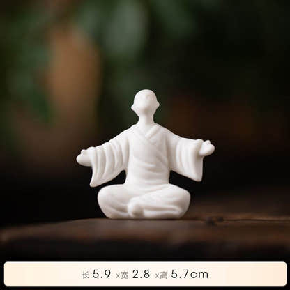 Ceramic Buddha Statues - Tibetan Buddhist statue, view 24