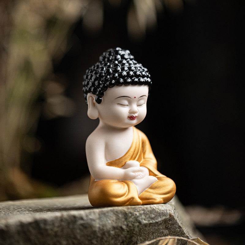 Shakyamuni,Avalokiteshvara,Ksitigarbha Buddha Statues - Tibetan Buddhist statue, view 4