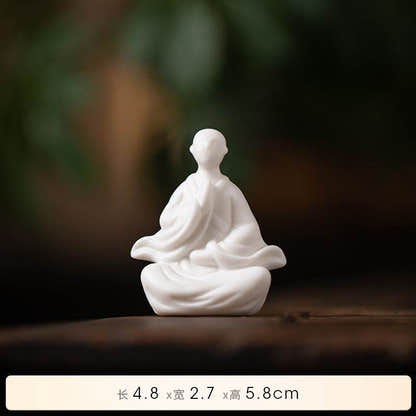Ceramic Buddha Statues - Tibetan Buddhist statue, view 22