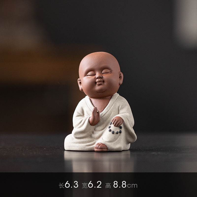 Purple Sand Meditation Buddha Statues - Tibetan Buddhist statue, view 28