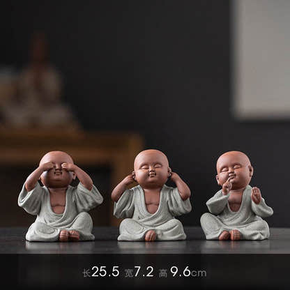 Purple Sand Meditation Buddha Statues - Tibetan Buddhist statue, view 12