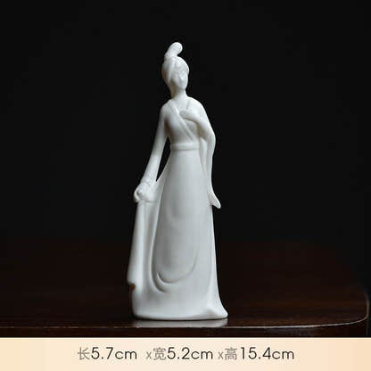Ceramic Ornaments - Tibetan Buddhist statue, size reference