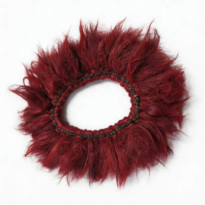 Traditional Kekhor Collar of Tibetan Mastiff - Tibetan Buddhist art, size reference