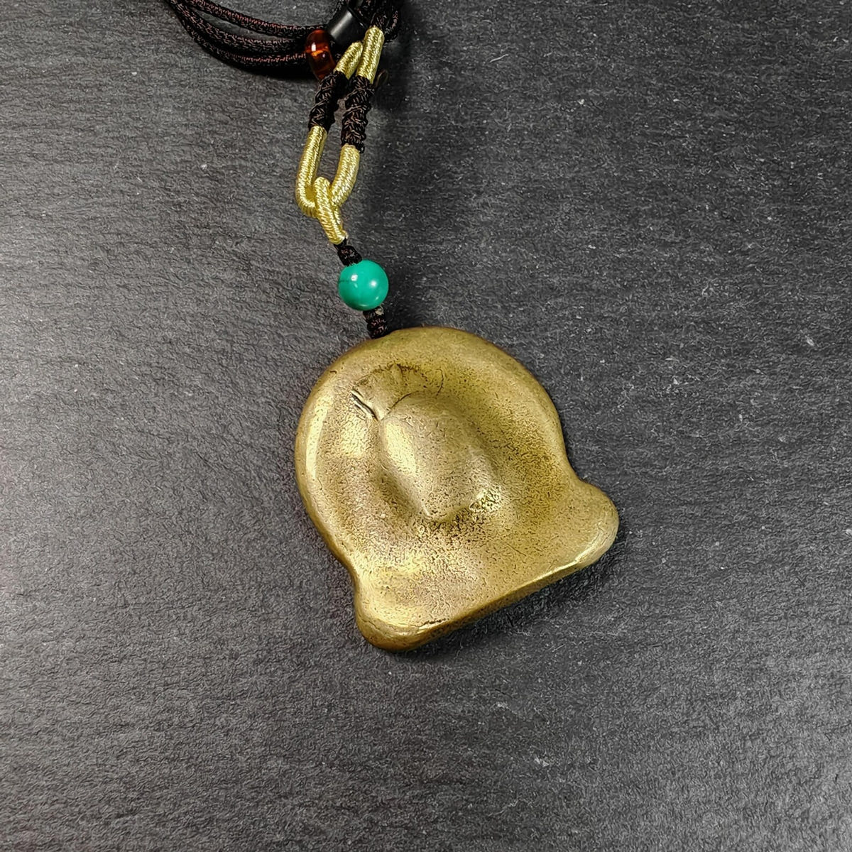Unique Chakrasamvara Tsa Tsa Mold Amulet, Tibetan Buddhism Protective Charm - Tibetan Buddhist amulet, view 8