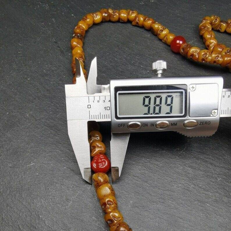 Yak Bone Kapala Mala,Prayer Beads - Tibetan Buddhist mala beads, view 9