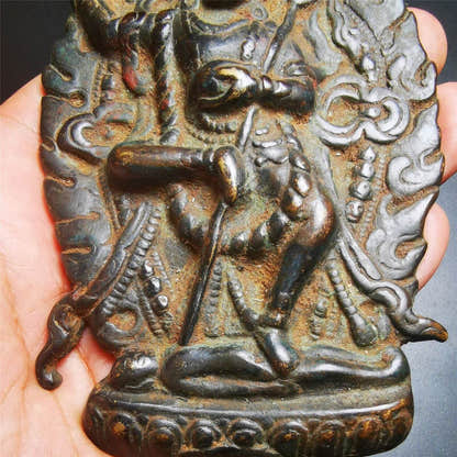 Statue,Troma Nagmo,krodikali - Tibetan Buddhist statue, view 7