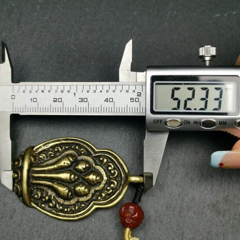 Amulet,Mani Jewel Badge/Pendant - Tibetan Buddhist amulet, view 9