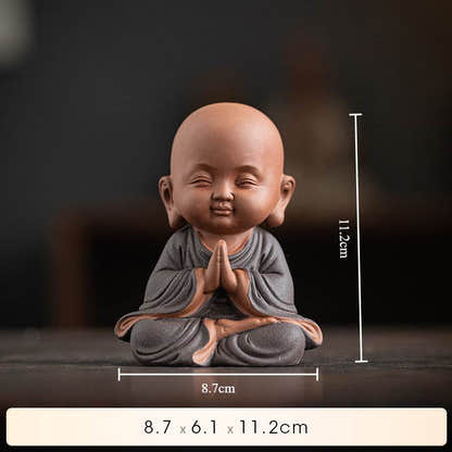 Purple Sand Meditation Buddha Statues - Tibetan Buddhist statue, view 13