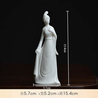 Ceramic Ornaments - Tibetan Buddhist statue, view 7