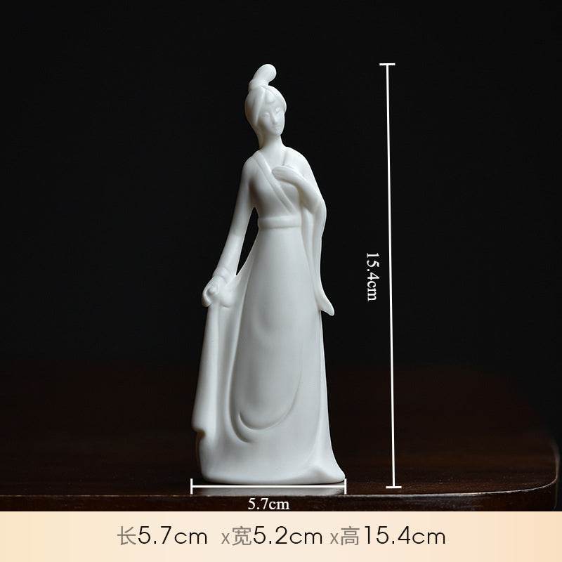 Ceramic Ornaments - Tibetan Buddhist statue, view 7