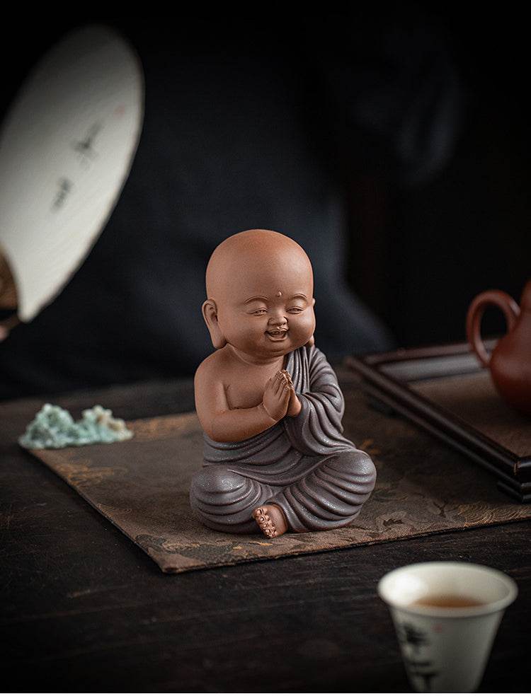 Purple Sand Meditation Buddha Statue - Tibetan Buddhist statue, view 14