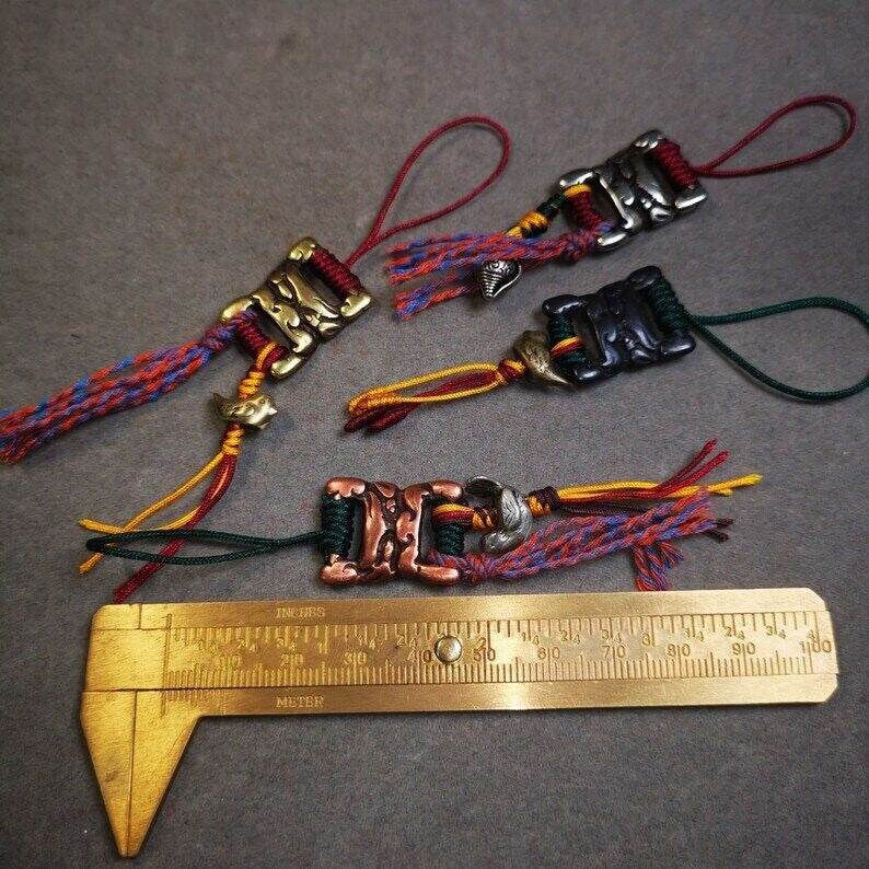 Scripture Book Buckle Amulet Pendant - Tibetan Buddhist amulet, view 10