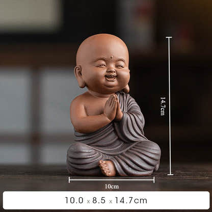 Purple Sand Meditation Buddha Statue - Tibetan Buddhist statue, view 7