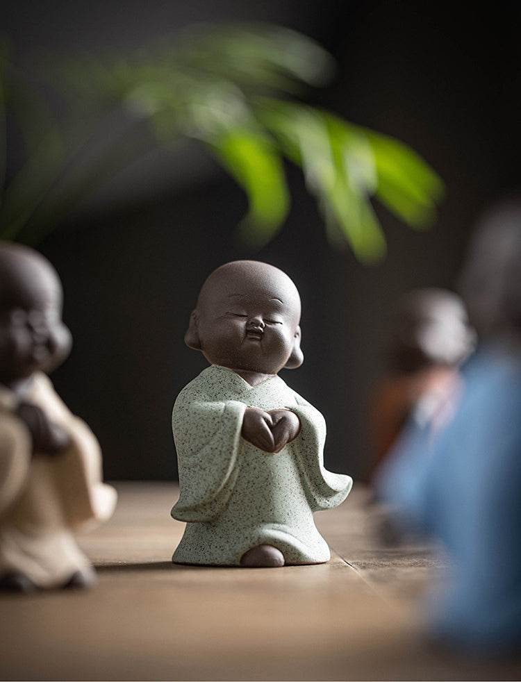 Purple Sand Meditation Buddha Statues - Tibetan Buddhist statue, view 14