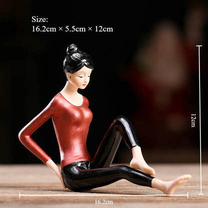 Ceramic Yoga Statues - Tibetan Buddhist statue, view 9