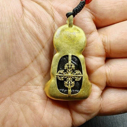 Buddha Statue Amulet, Pendant - Tibetan Buddhist amulet, view 12