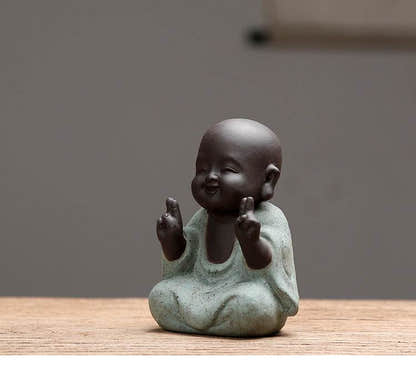 Purple Sand Meditation Buddha Statues - Tibetan Buddhist statue, view 14