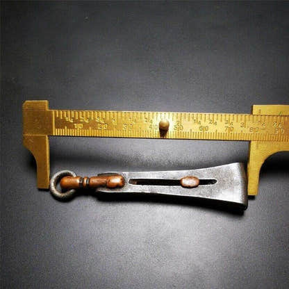 Tibetan Kitchen Tweezers Tool - Tibetan Buddhist art, view 8