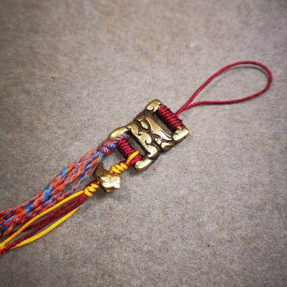 Scripture Book Buckle Amulet Pendant - Tibetan Buddhist amulet, view 7