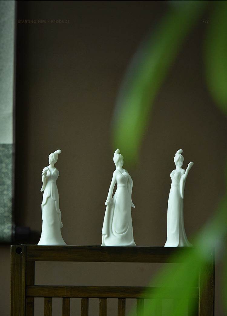 Ceramic Ornaments - Tibetan Buddhist statue, view 9