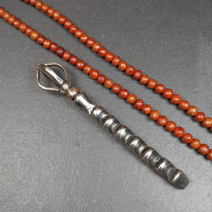 Ladder Amulet 53" - Tibetan Buddhist amulet, front view