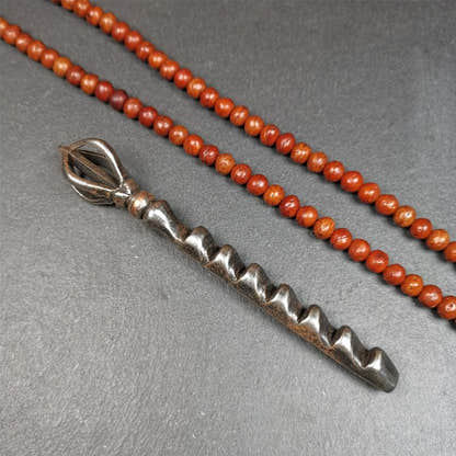 Ladder Amulet 53" - Tibetan Buddhist amulet, view 6