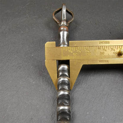 Ladder Amulet 53" - Tibetan Buddhist amulet, size reference