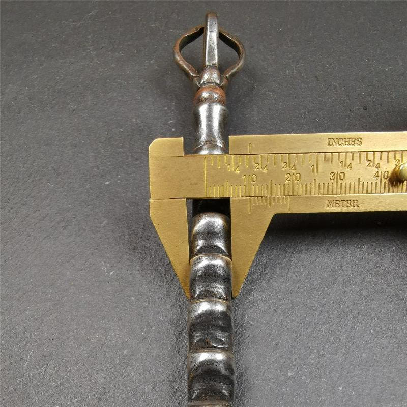 Ladder Amulet 53" - Tibetan Buddhist amulet, size reference