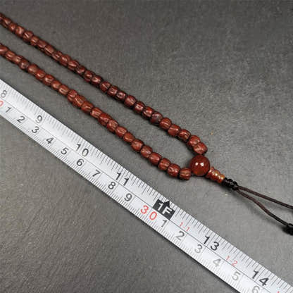 Cypress Seed Beads Mala,0.26" - Tibetan Buddhist mala beads, view 7