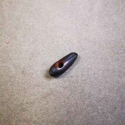 Highland Barley Seed Amulet 0.8" - Tibetan Buddhist amulet, view 8