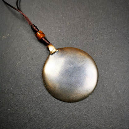 Copper Melong 1.96" - Tibetan Buddhist art, view 4