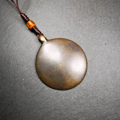 Copper Melong 1.88" - Tibetan Buddhist art, view 10