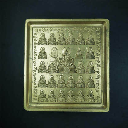 25 Akshobhya, Big Tsa Tsa Mold - Tibetan tsa tsa mold, view 7
