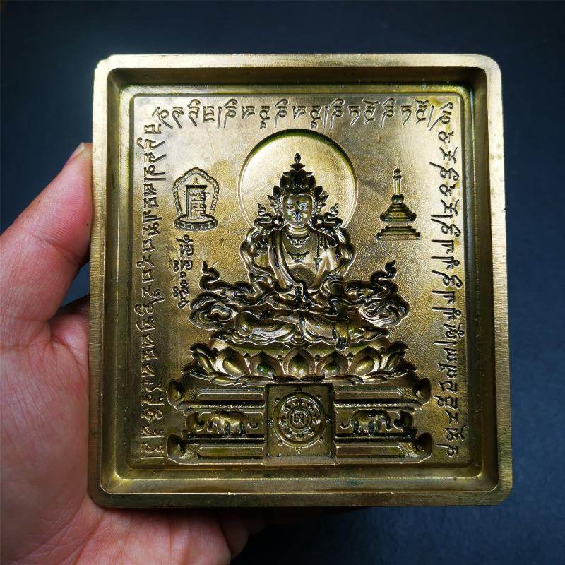 Akshobhya, Big Tsa Tsa Mold - Tibetan tsa tsa mold, view 7