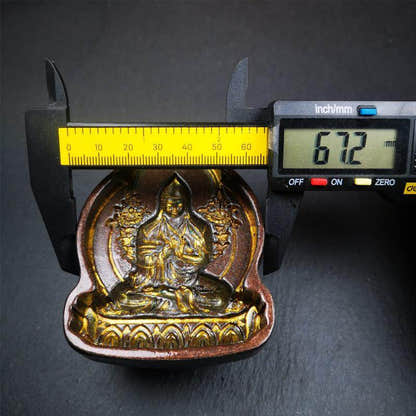 Je Tsongkhapa Tsa Tsa Mold - Tibetan tsa tsa mold, view 8