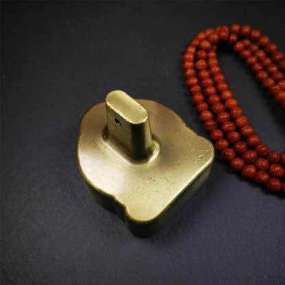 Vajrasattva Tsa Tsa Mold 2.95“ - Tibetan tsa tsa mold, view 5