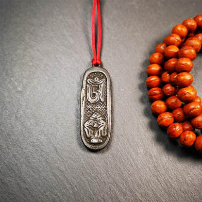 Vajra Pendant 1.96" - Tibetan Buddhist vajra, view 6