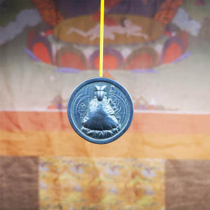 Guru Rinpoche Pendant 1.4" - Tibetan Buddhist art, view 10